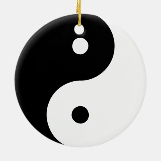 Yin Yang Ornament (dubbelzijdig) (Achterkant)
