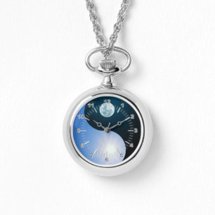 Yin yang overdag horloge