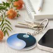 Yin yang overdag sleutelhanger (Voorkant Rechts)