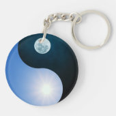 Yin yang overdag sleutelhanger (Achterkant)
