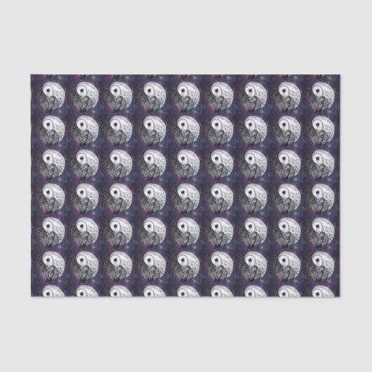 Yin Yang Owls Tissuepapier (Voorkant)