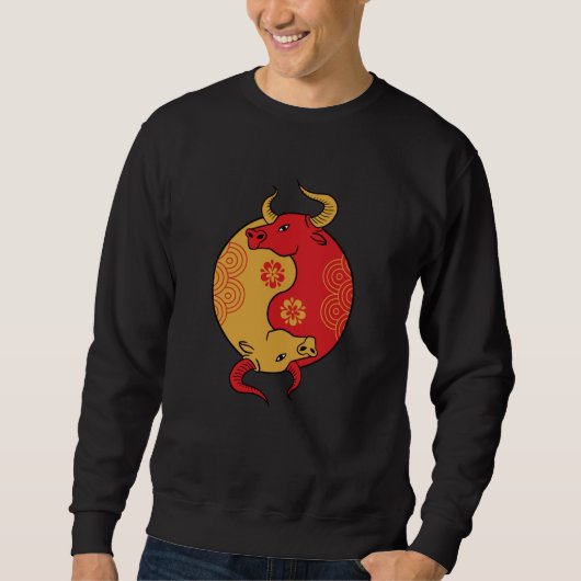 Yin Yang Ox Trui (Voorkant)