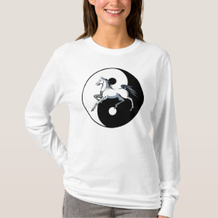 Yin Yang Paard T-shirt