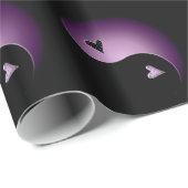 yin yang - paars cadeaupapier (Rol Hoek)