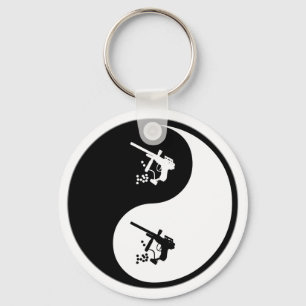 Yin Yang Paintball Sleutelhanger