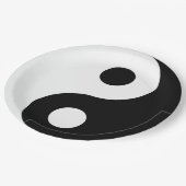 Yin Yang Papieren Bordje (Gekanteld)
