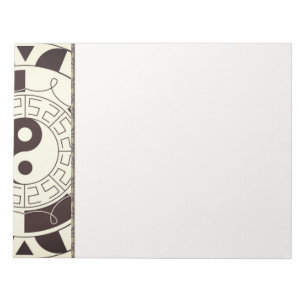 Yin Yang Pattern Notitieblok