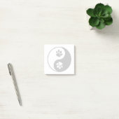 Yin Yang Paw Post-it® Notes (Kantoor)