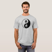 Yin Yang Paw T-shirt (Voorkant volledig)