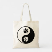 Yin Yang Paw Tote Bag (Achterkant)