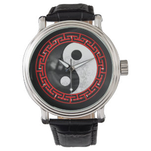 Yin Yang Peaceful Meditation Horloge