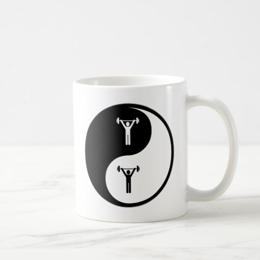 Yin Yang Personal Training Koffiemok (Rechts)