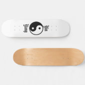 Yin Yang Persoonlijk Skateboard (Horizontaal)