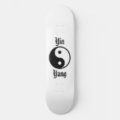 Yin Yang Persoonlijk Skateboard (Voorkant)