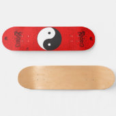 Yin-Yang Persoonlijk Skateboard (Horizontaal)