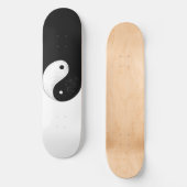 Yin-Yang Persoonlijk Skateboard (Voorkant)