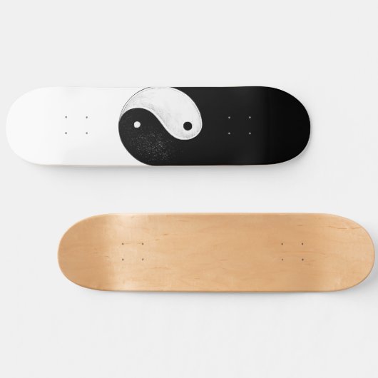 Yin-Yang Persoonlijk Skateboard (Horizontaal)