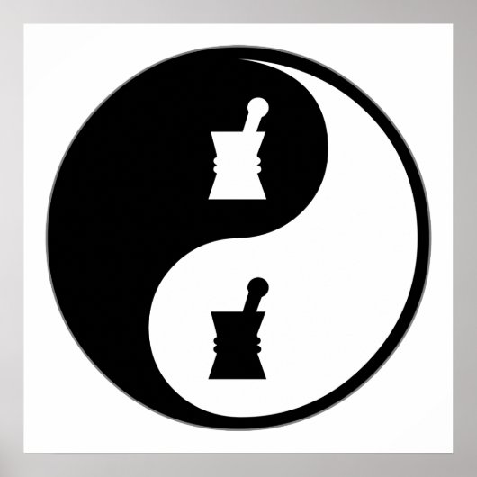 Yin Yang Pharmacology Poster (Voorkant)