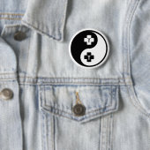 Yin Yang Phlebotomy Ronde Button 5,7 Cm (In situ)