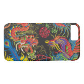 Yin Yang Phoenix en Dragon iPhone 7 Hoesje (Achterkant (Horizontaal))