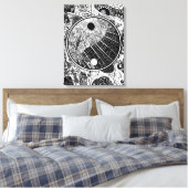 Yin Yang Phrame Canvas Afdruk (Insitu (Slaapkamer))