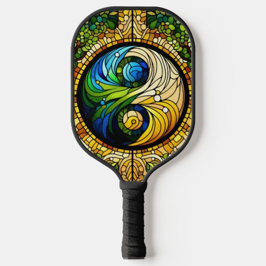 Yin Yang Pickleball Paddle (Voorkant)