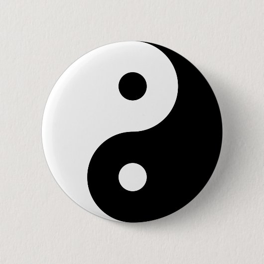 Yin-Yang Pin Button (Voorkant)