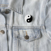 Yin Yang Pin Ronde Button 3,2 Cm (In situ)