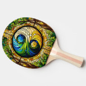 Yin Yang Ping Pong Paddle Tafeltennisbatje (Zijkant)