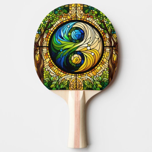 Yin Yang Ping Pong Paddle Tafeltennisbatje (Voorkant)