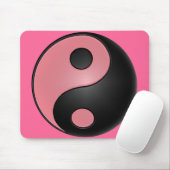 Yin Yang Pink Muismat (Met muis)