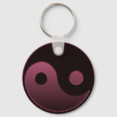 Yin Yang Pink Sleutelhanger (Voorkant)