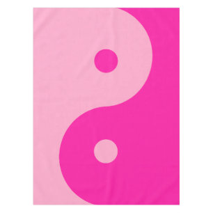 Yin Yang Pink Tafelkleed