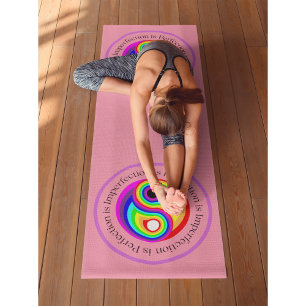 Yin Yang Pink Workout, Pilates en Yogamat
