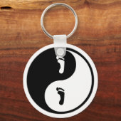 Yin Yang Podiatry Sleutelhanger (Voorkant)