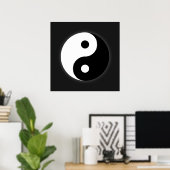 Yin Yang Poster (Thuiskantoor)