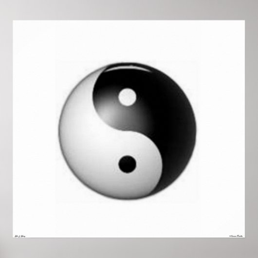 Yin & Yang Poster (Voorkant)