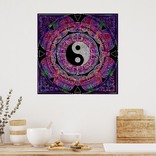 Yin Yang Poster (Keuken)
