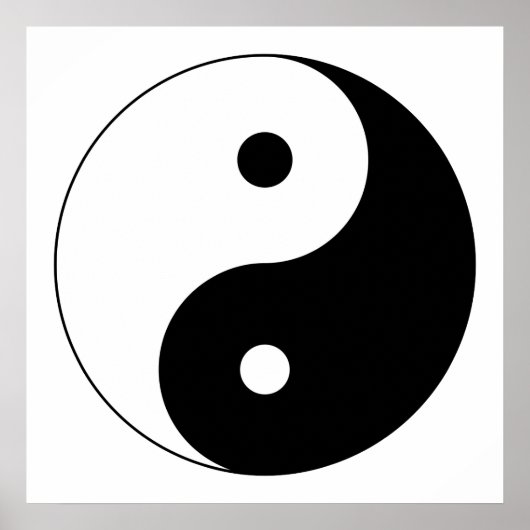 Yin Yang Poster (Voorkant)