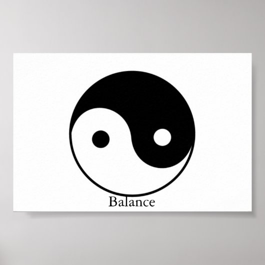 Yin-Yang Poster (Voorkant)
