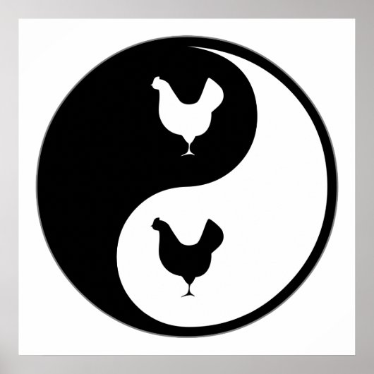 Yin Yang Poultry Poster (Voorkant)
