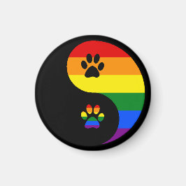 Yin-yang Pride Magneet