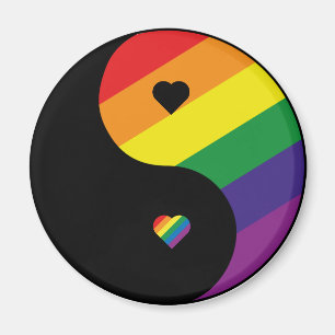 YIN YANG PRIDE MAGNEET