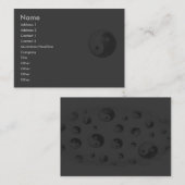 Yin Yang Profile Card Visitekaartje (Voorkant / Achterkant)