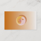 Yin Yang Profile Card Visitekaartje (Achterkant)