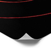 Yin Yang Psychedelic Rainbow-Tattoo Poster (Hoek)