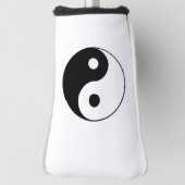 Yin & Yang Putter Hoesje Golfheadcover (Draai 90)
