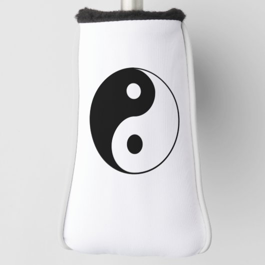 Yin & Yang Putter Hoesje Golfheadcover (Draai 90)