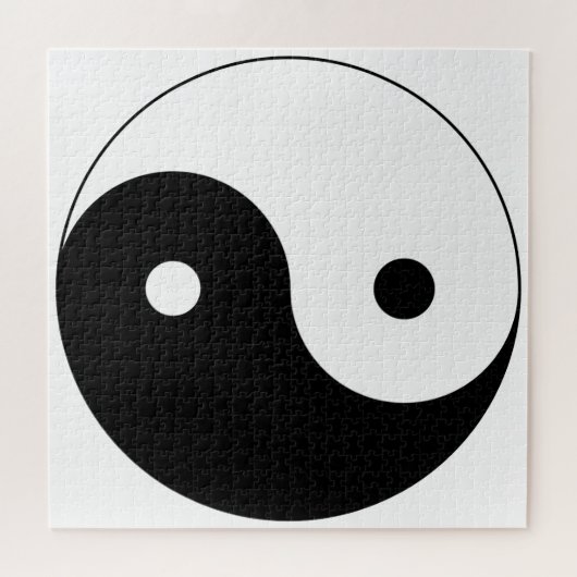 Yin Yang Puzzle Legpuzzel (Horizontaal)