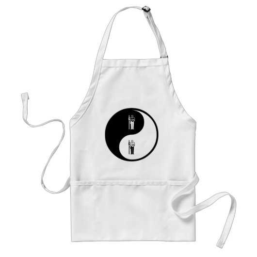 Yin Yang Radiology Standaard Schort (Voorkant)